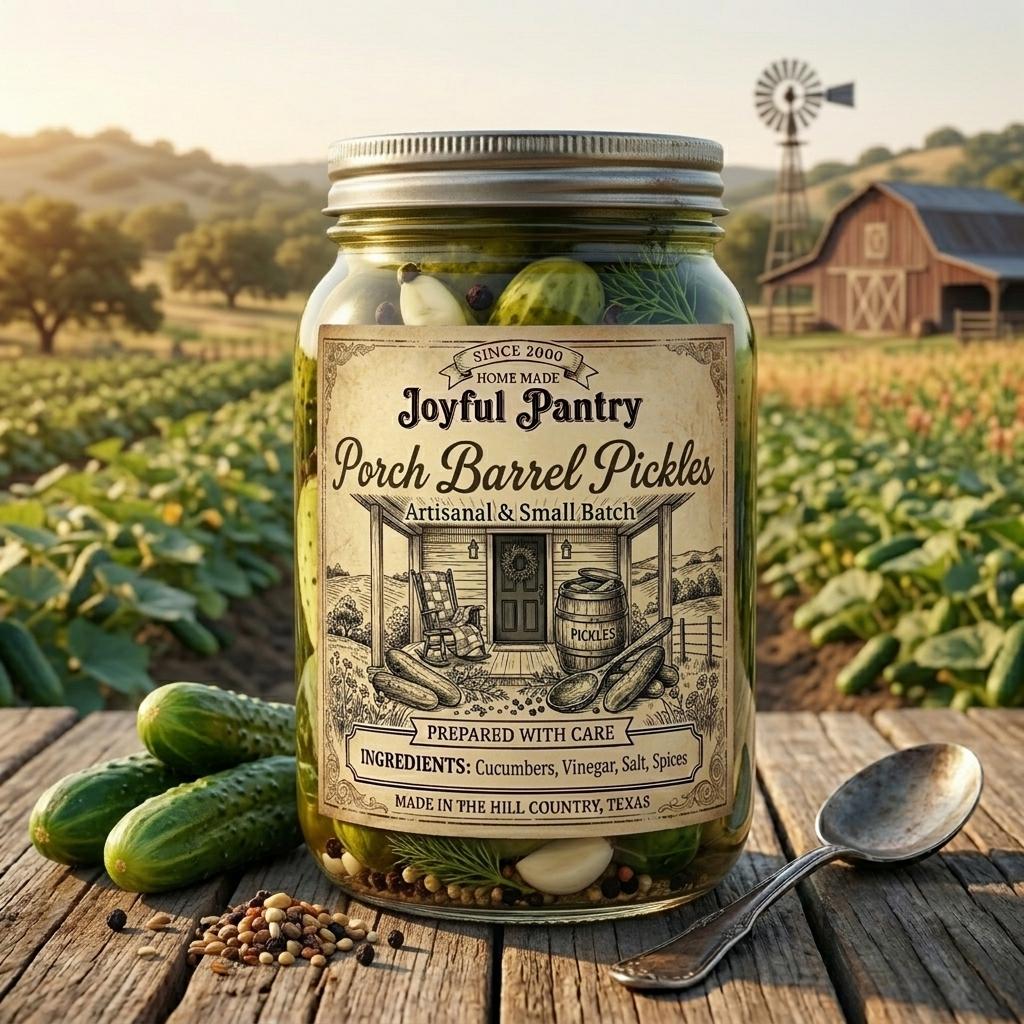 Porch Barrel Pickles – Pickles & Ferments