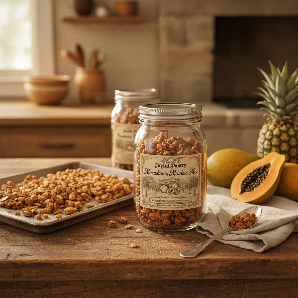 Mouthwatering Macadamia Mix – Granola & Breakfast